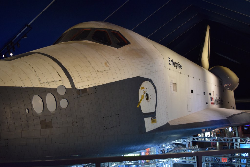 The space shuttle prototype 'The Enterprise'