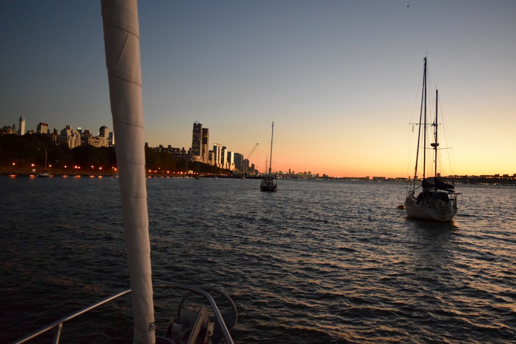 79th Street at sunset