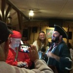 We sang a few melodies with Blackbeard on Halloween!