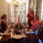 Thanksgiving spread at the Lainos