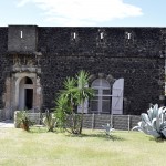 Fort turned into a cactus garden