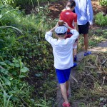 Captain Coconut. cute little french kid with a captains hat took a particularly fond liking to coconuts.