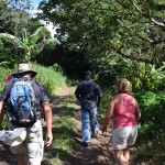 Our driver, Alan, was kind enough to show us where to start our hike