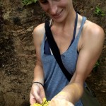 spotted a green fern. The underside was a brilliant yellow which made for a fun tattoo.