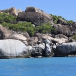 The Baths from the mooring field