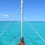 anchored in Fish Cay