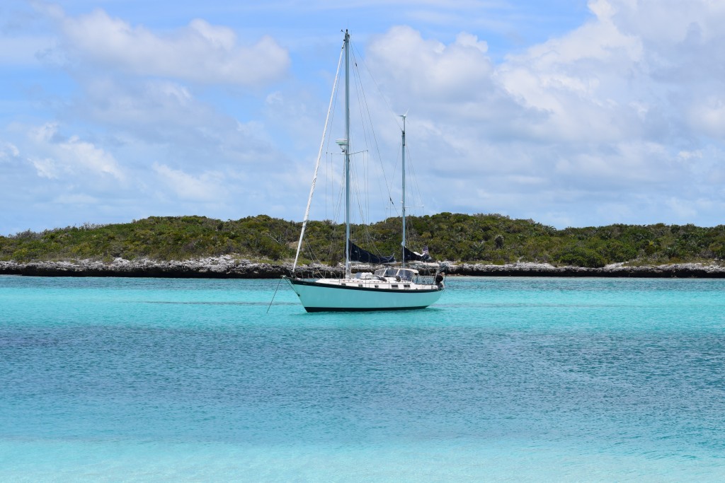 Gaia, possibly has 2 inches under her keel