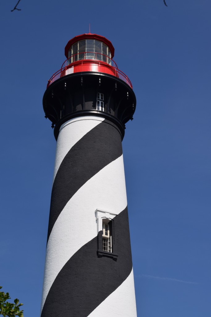 St. Augustine Lighthouse on Anastasia Island (old wartime hospital)