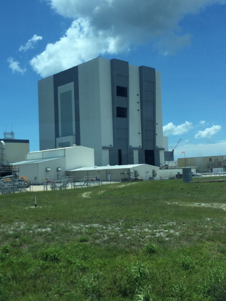 Vehicle Assembly Building - Largest building in  America, they build rockets in there