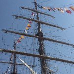 Tall ship from Ecuador was in port